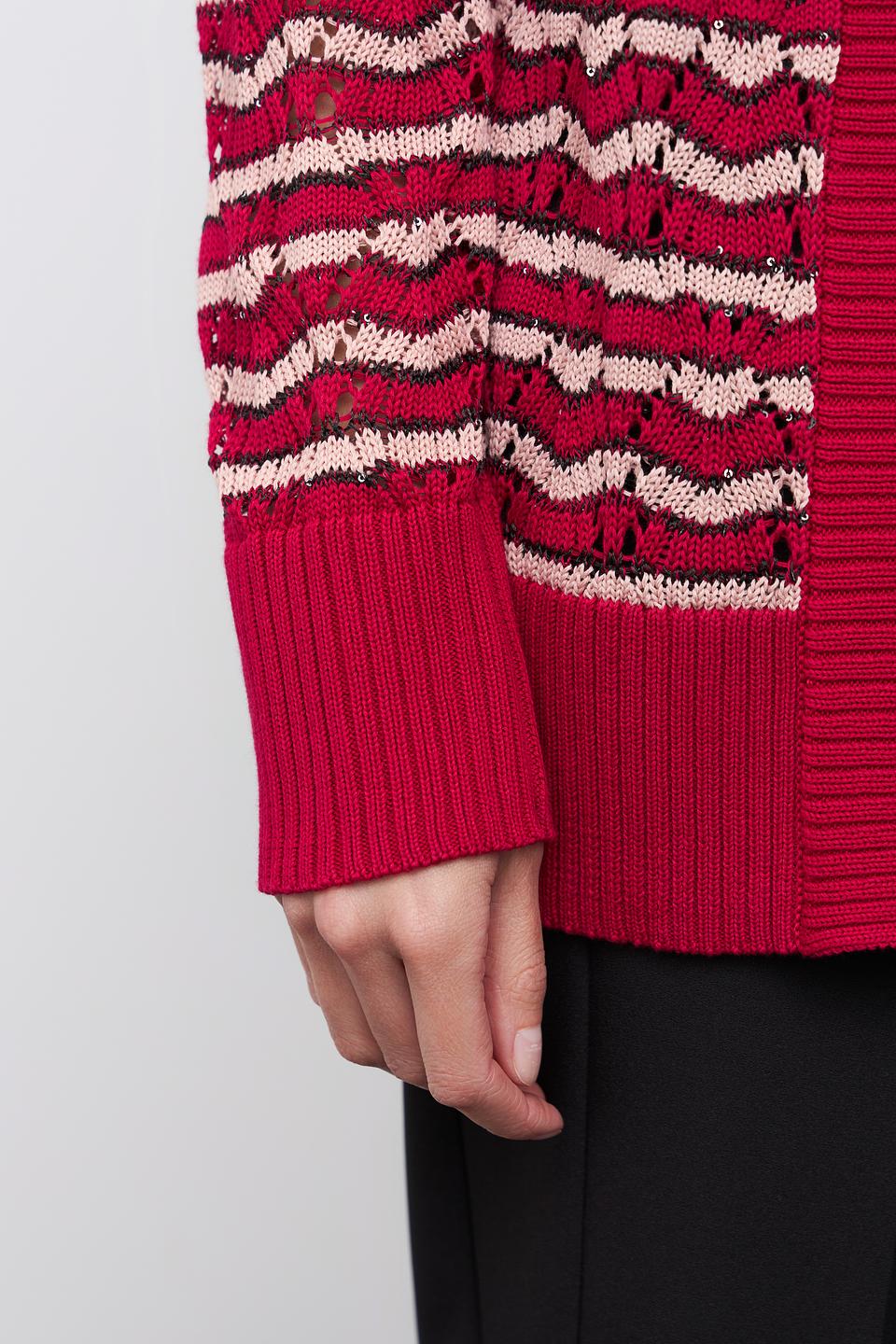 Жакет Pezzo вязаный красный