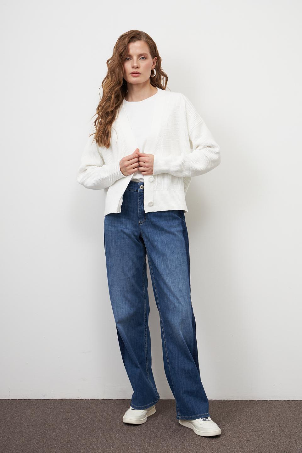 Жакет Pezzo вязаный белый