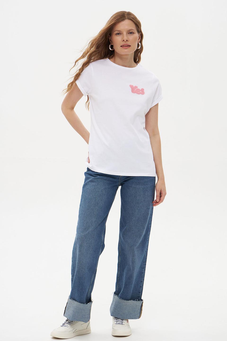 Футболка Pezzo с надписью Yes