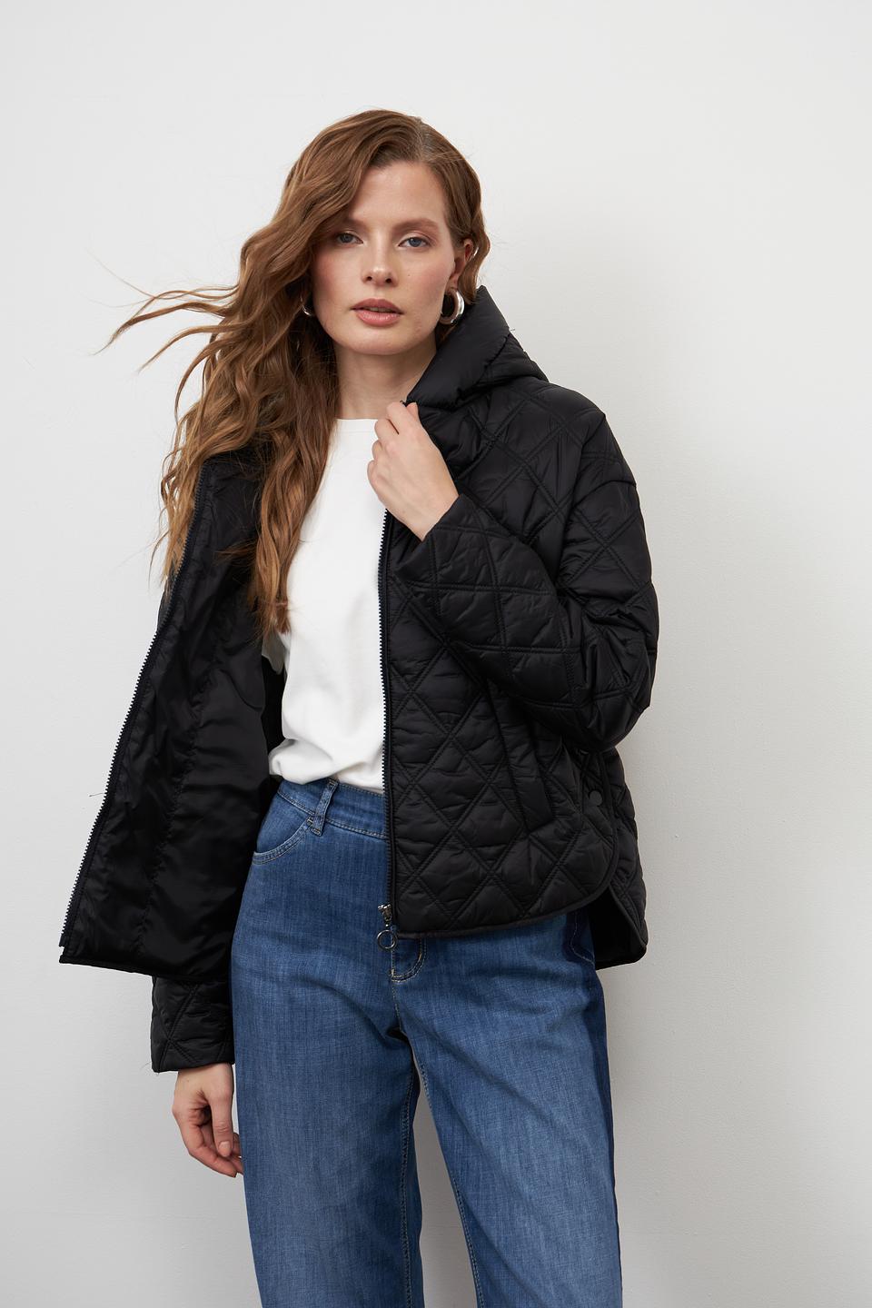 Куртка Pezzo стеганая чёрная