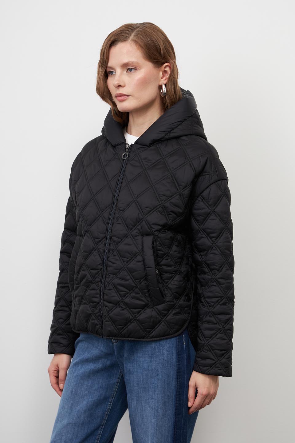 Куртка Pezzo стеганая чёрная