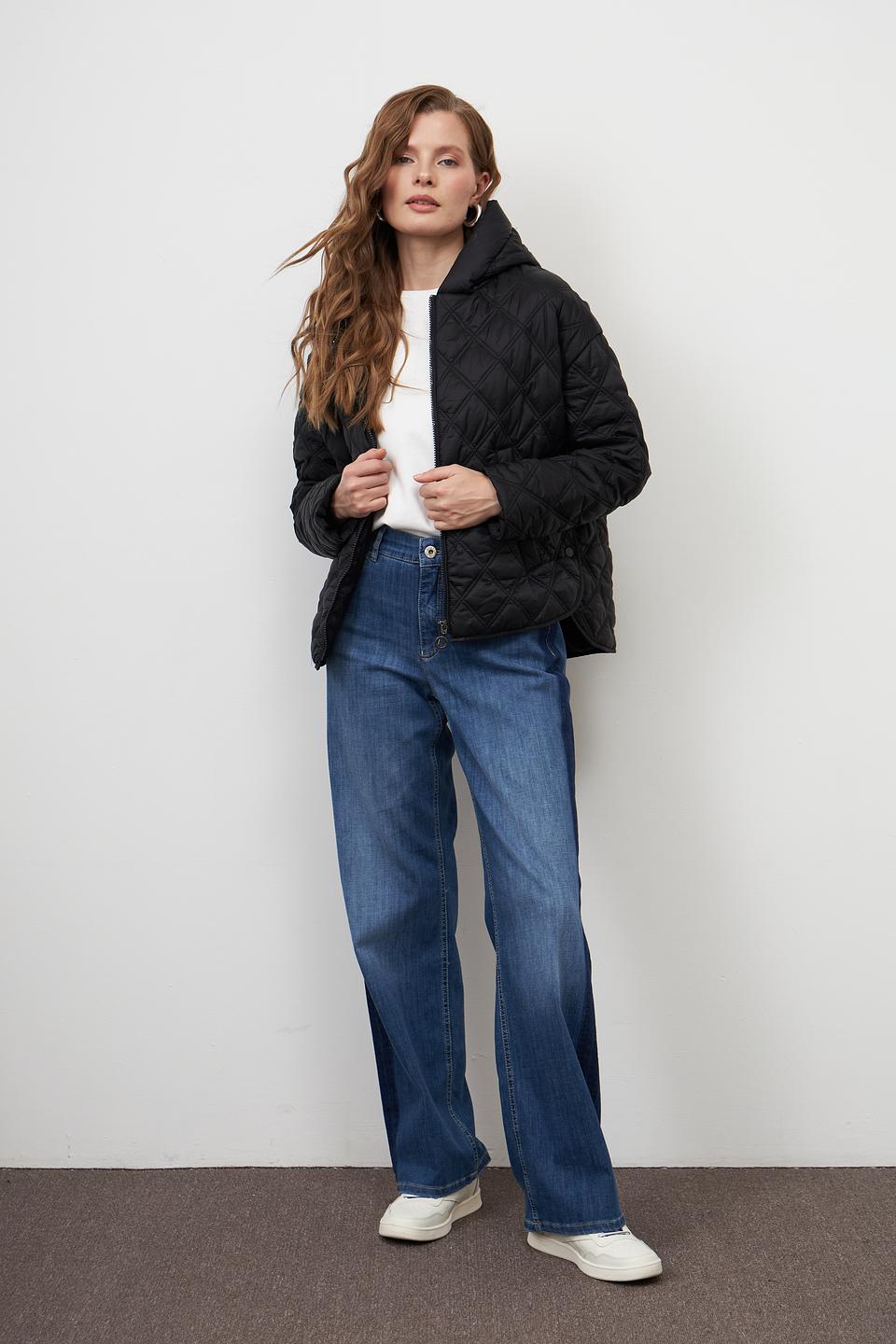 Куртка Pezzo стеганая чёрная