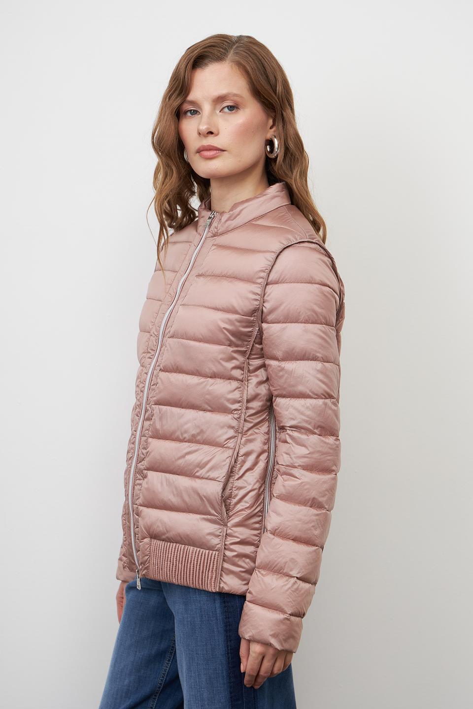 Куртка Pezzo стеганая пудровая