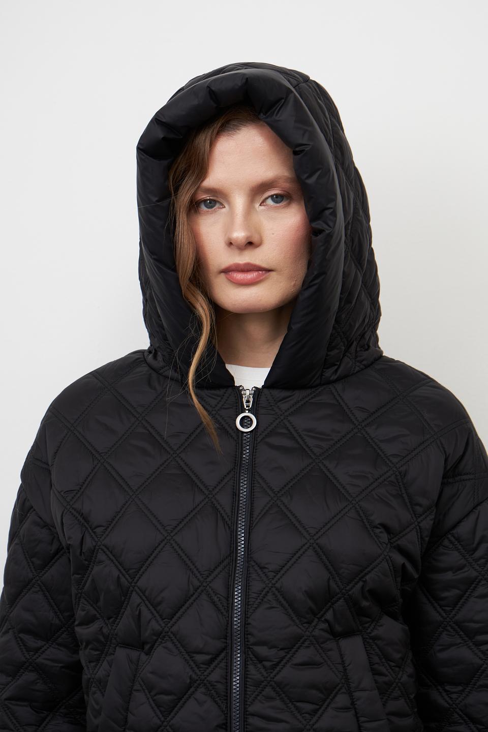 Куртка Pezzo стеганая чёрная