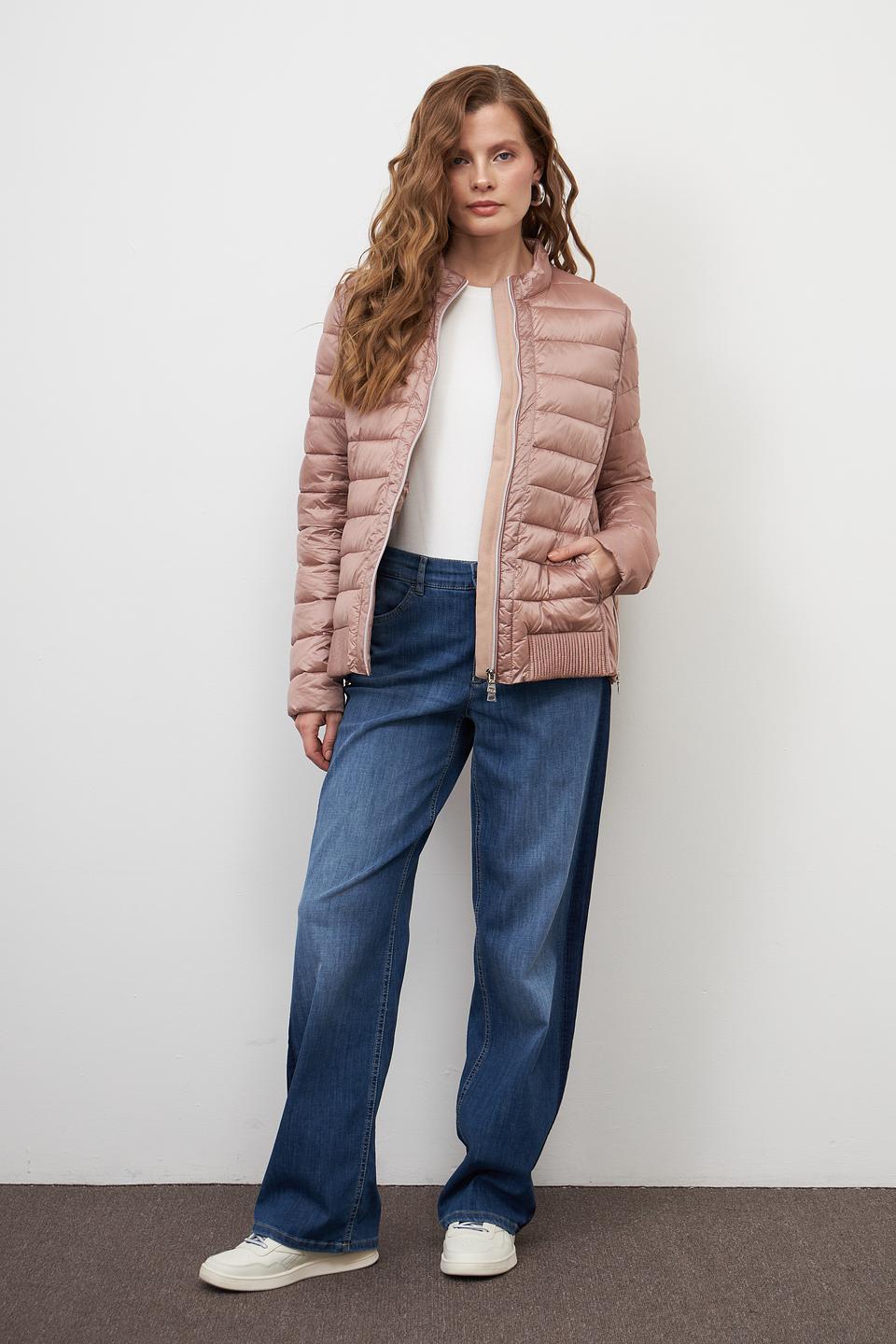 Куртка Pezzo стеганая пудровая