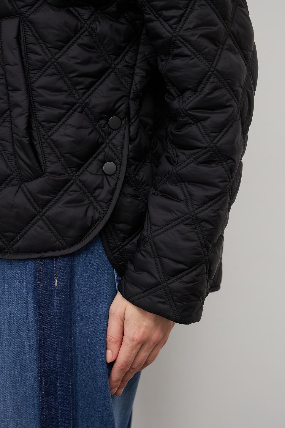 Куртка Pezzo стеганая чёрная