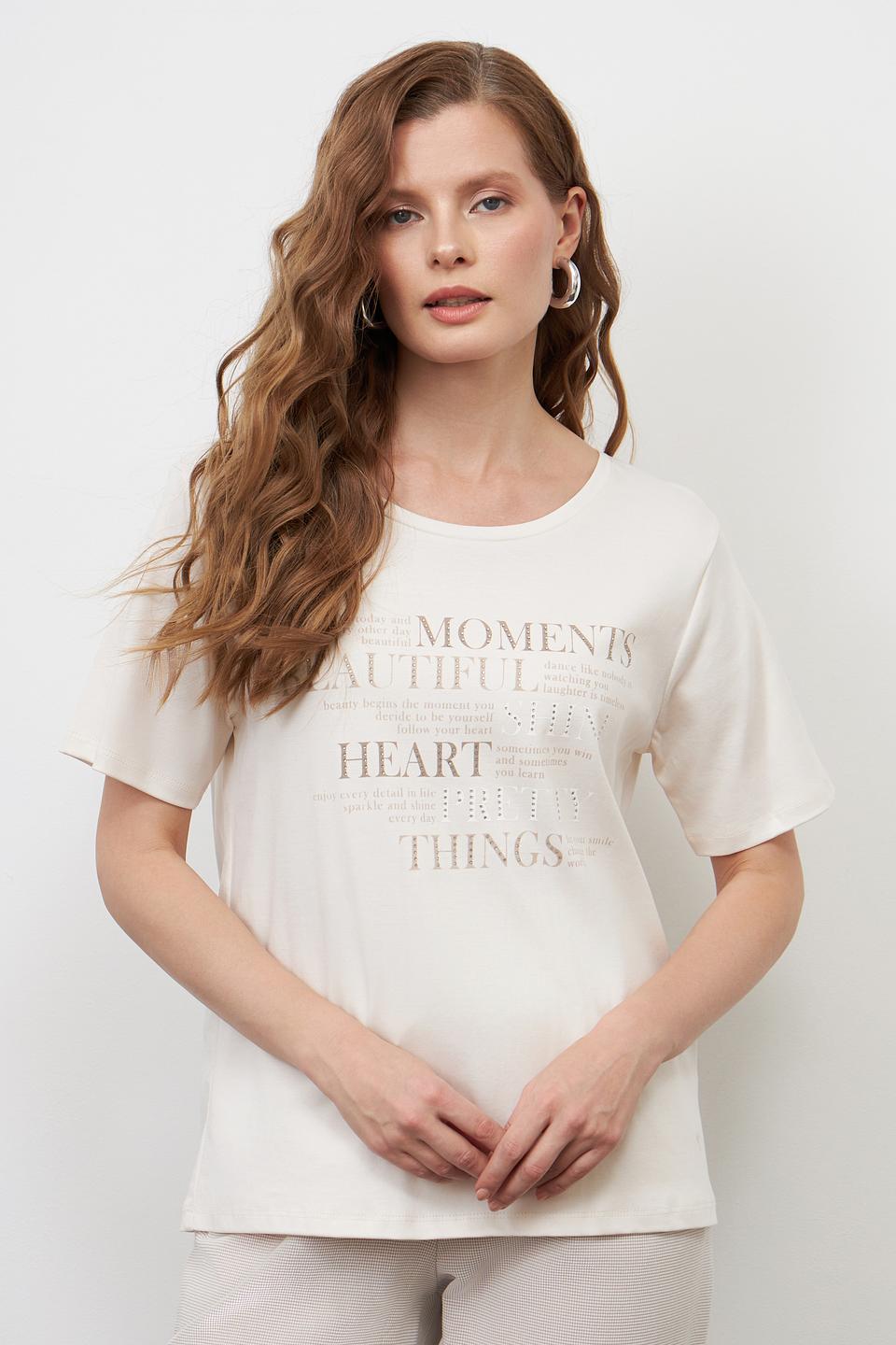 Футболка Monari с принтом