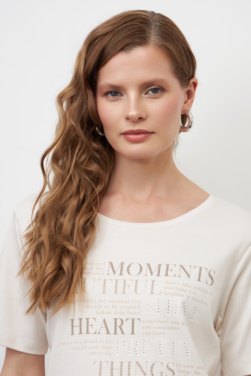 Футболка Monari с принтом