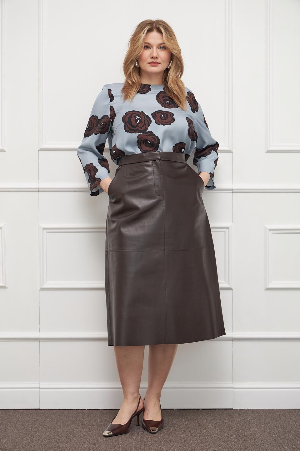 Блуза Luisa Cerano с розами