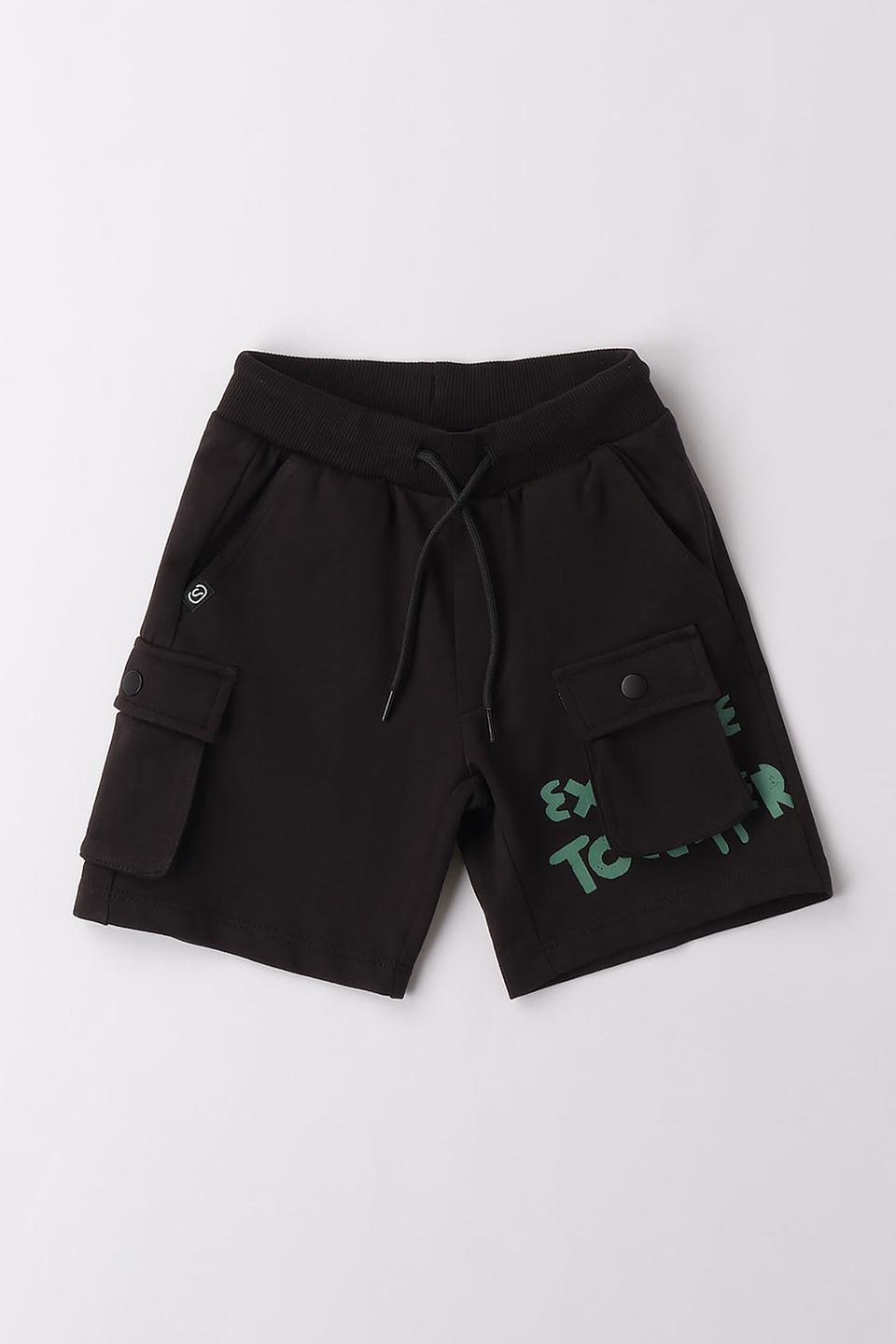 Шорты Sarabanda чёрные с карманом