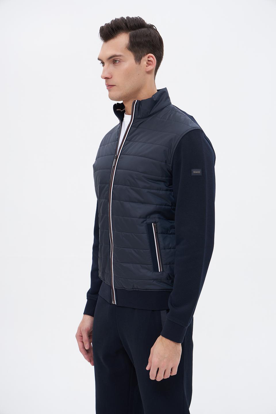 Кардиган Bugatti стеганый синий