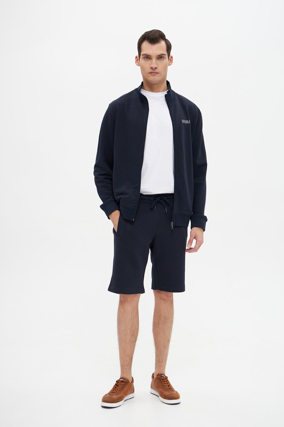 Кардиган Bugatti мужской тёмно-синий