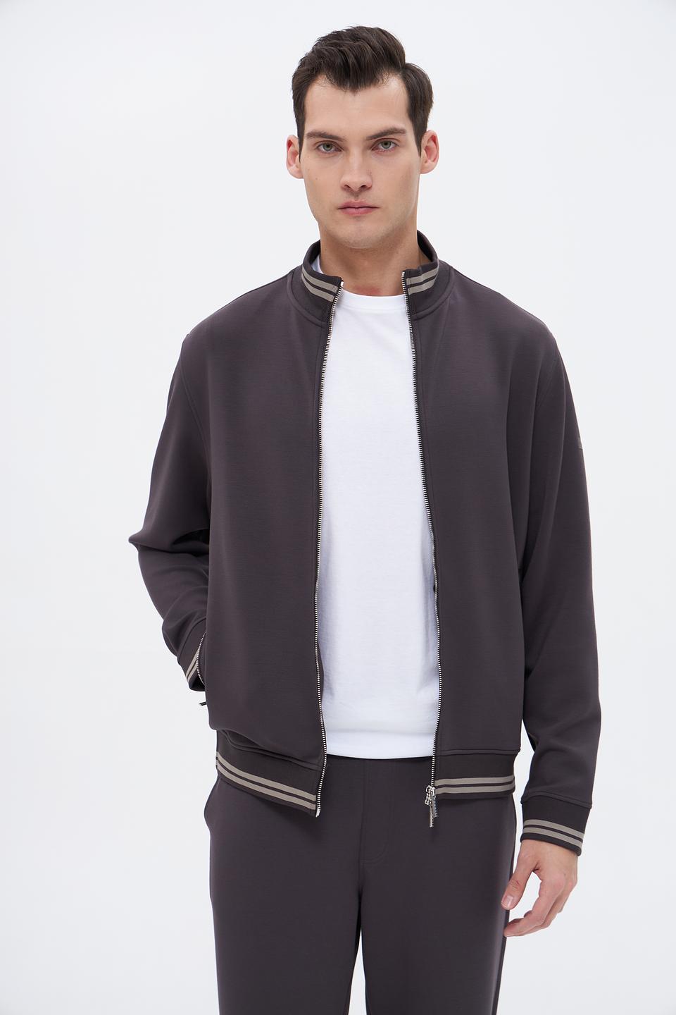 Кардиган Bugatti серый