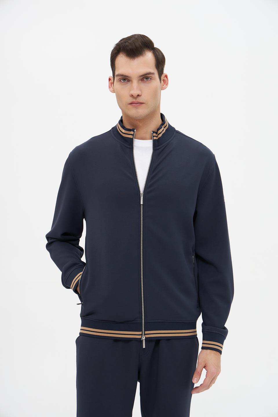 Кардиган Bugatti мужской тёмно-синий