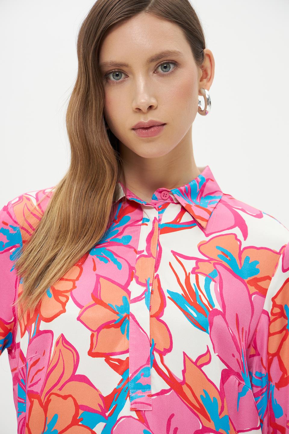 Платье Lecomte с цветочным принтом