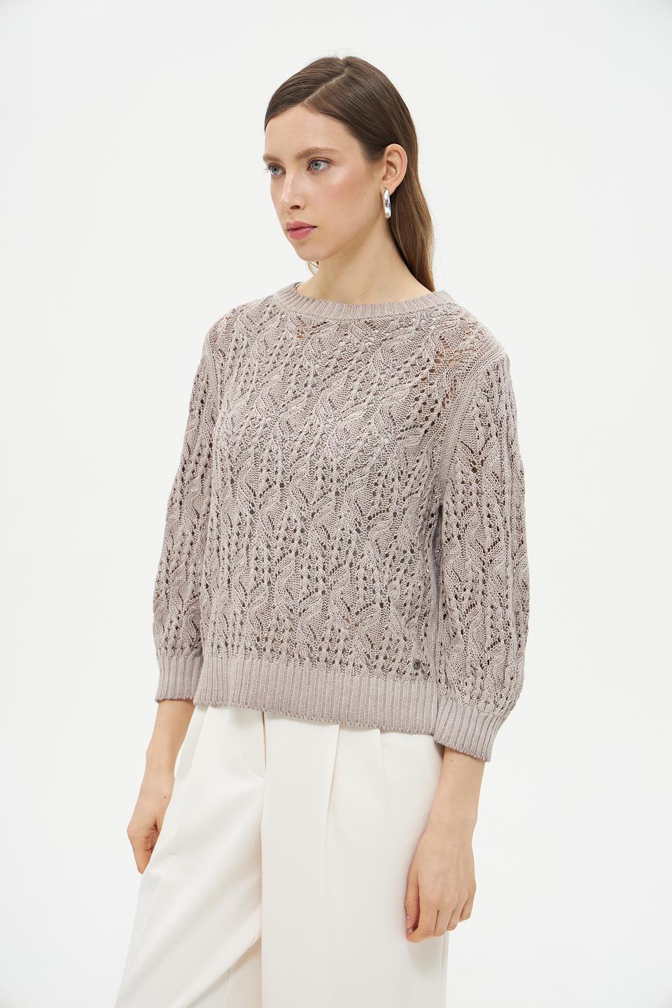 Пуловер Monari светло-бежевый