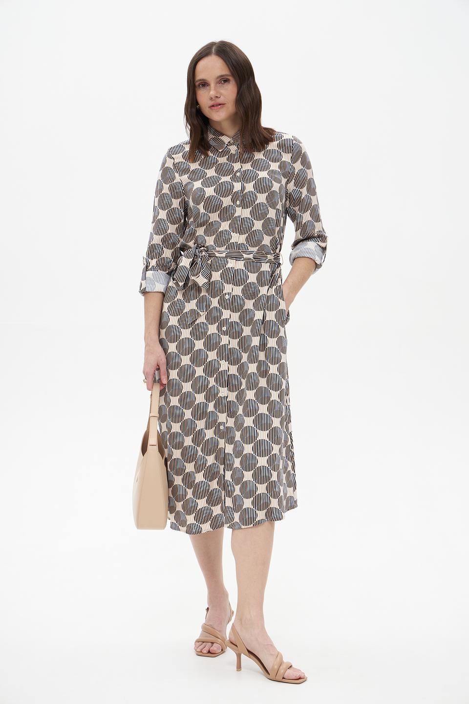 Платье More and More с принтом