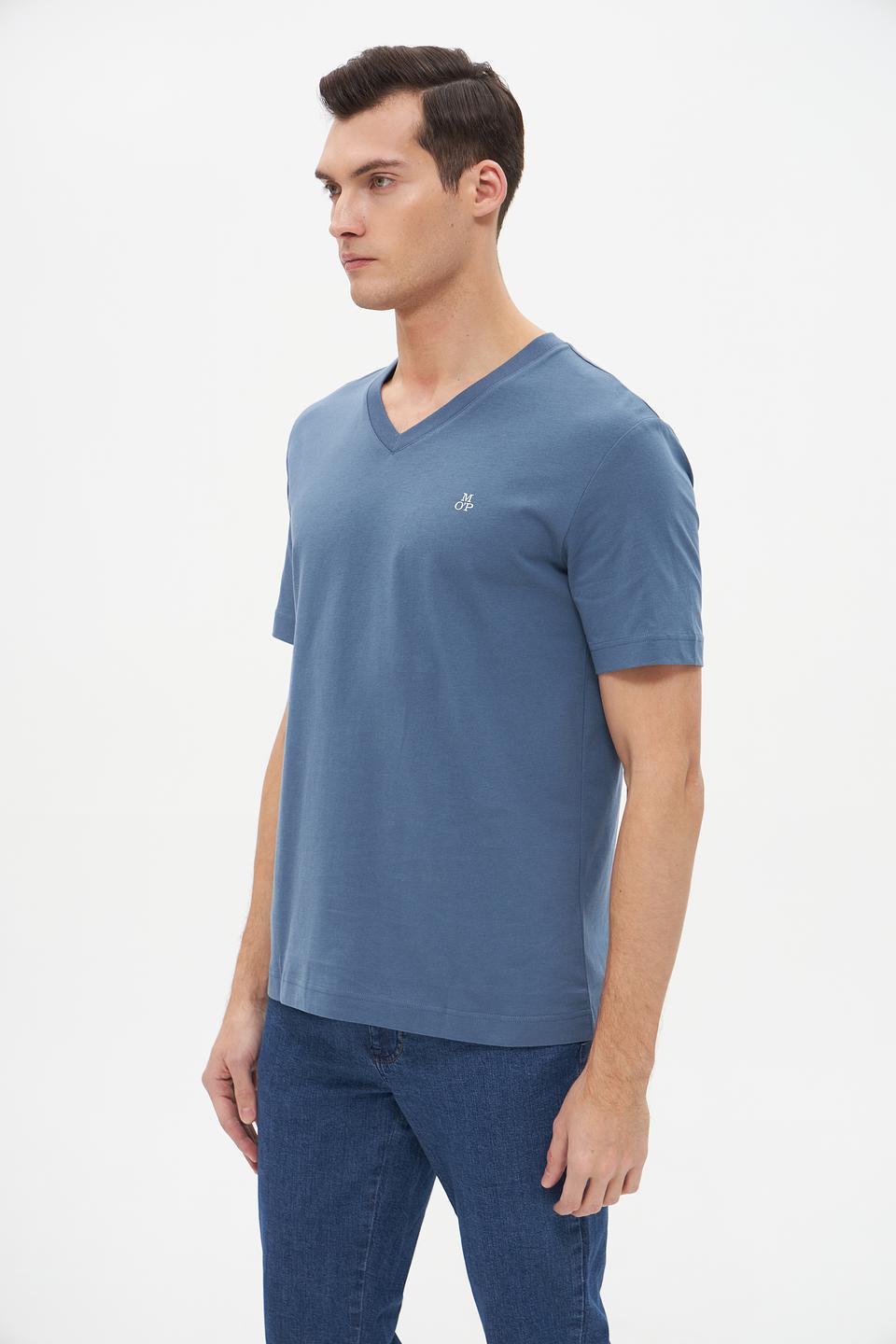 Футболка Marc O Polo V-neck синяя
