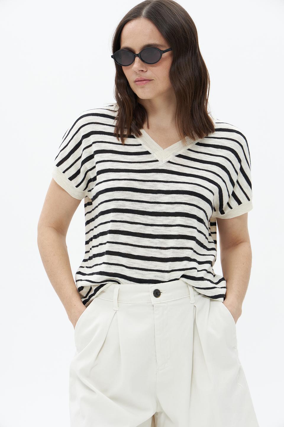 Пуловер Broadway в полоску