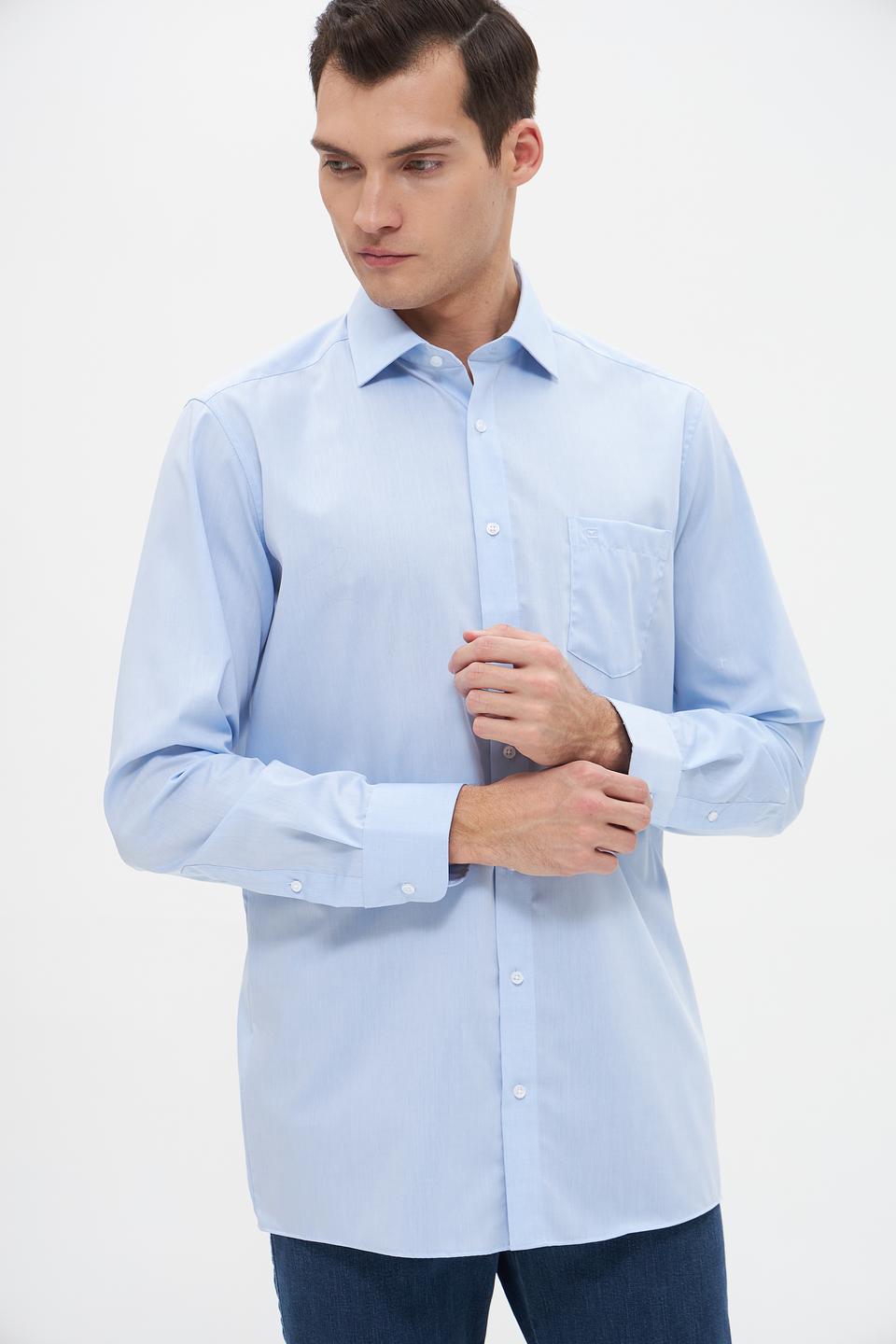 Рубашка Casa Moda голубая