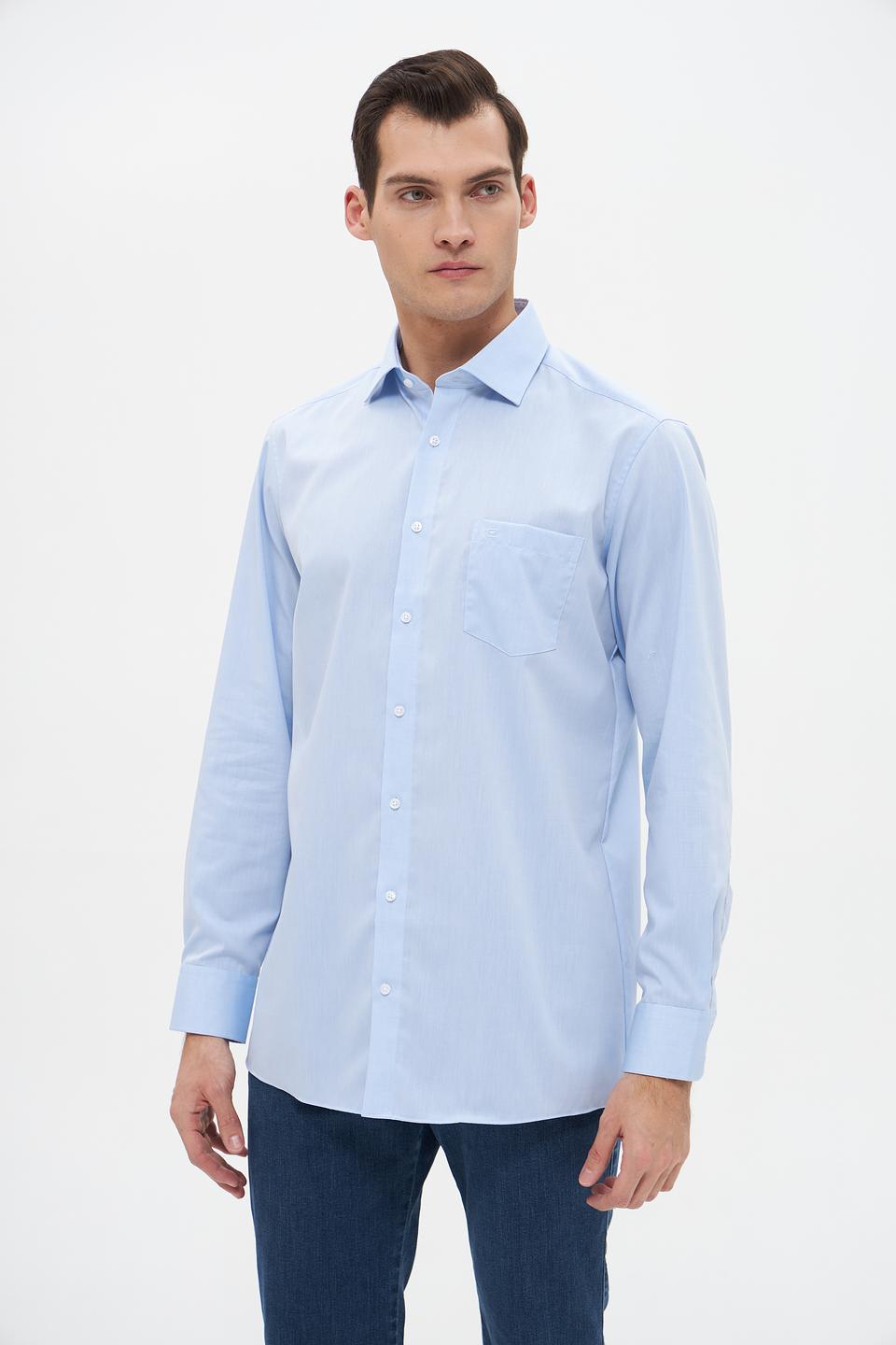 Рубашка Casa Moda голубая