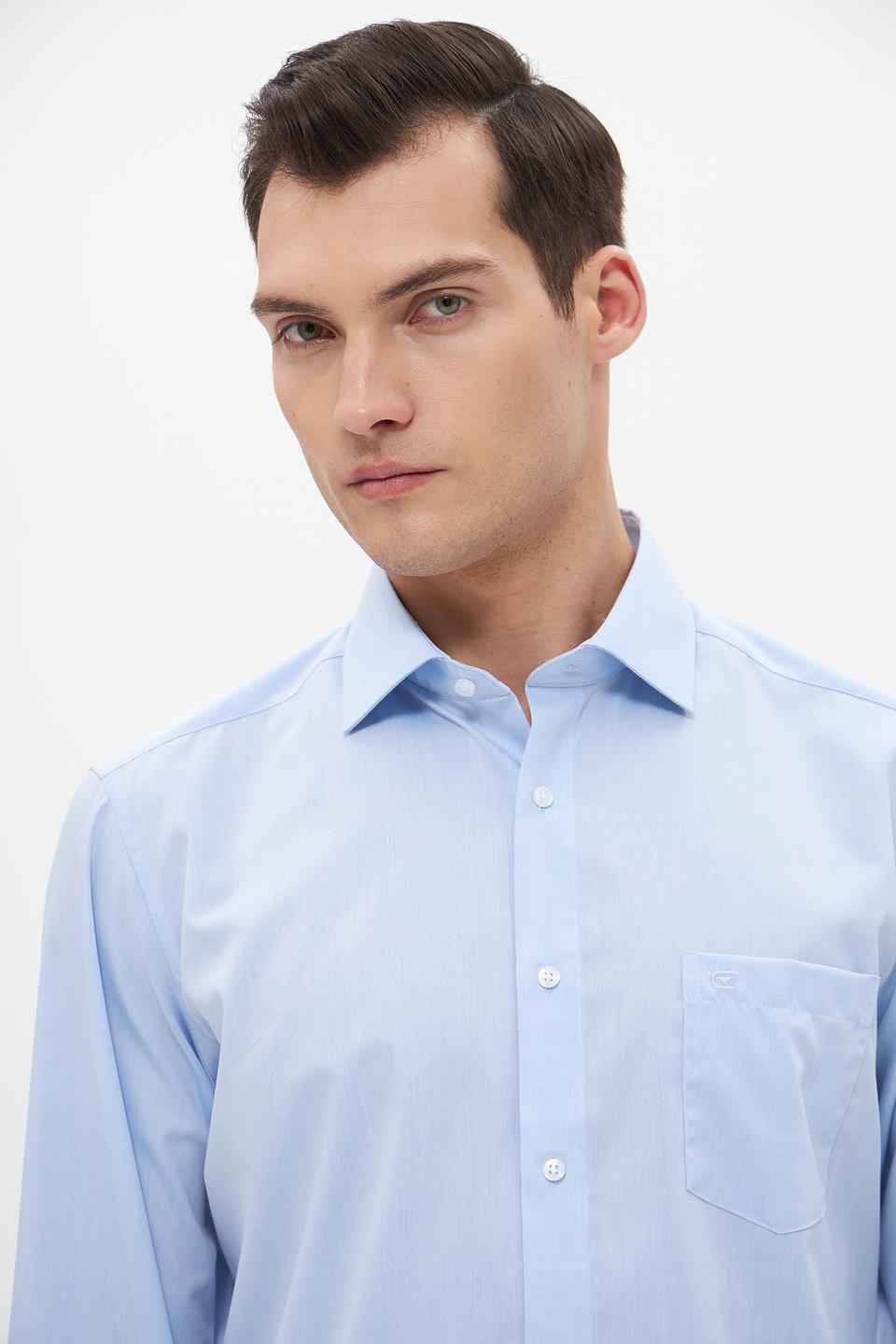 Рубашка Casa Moda голубая