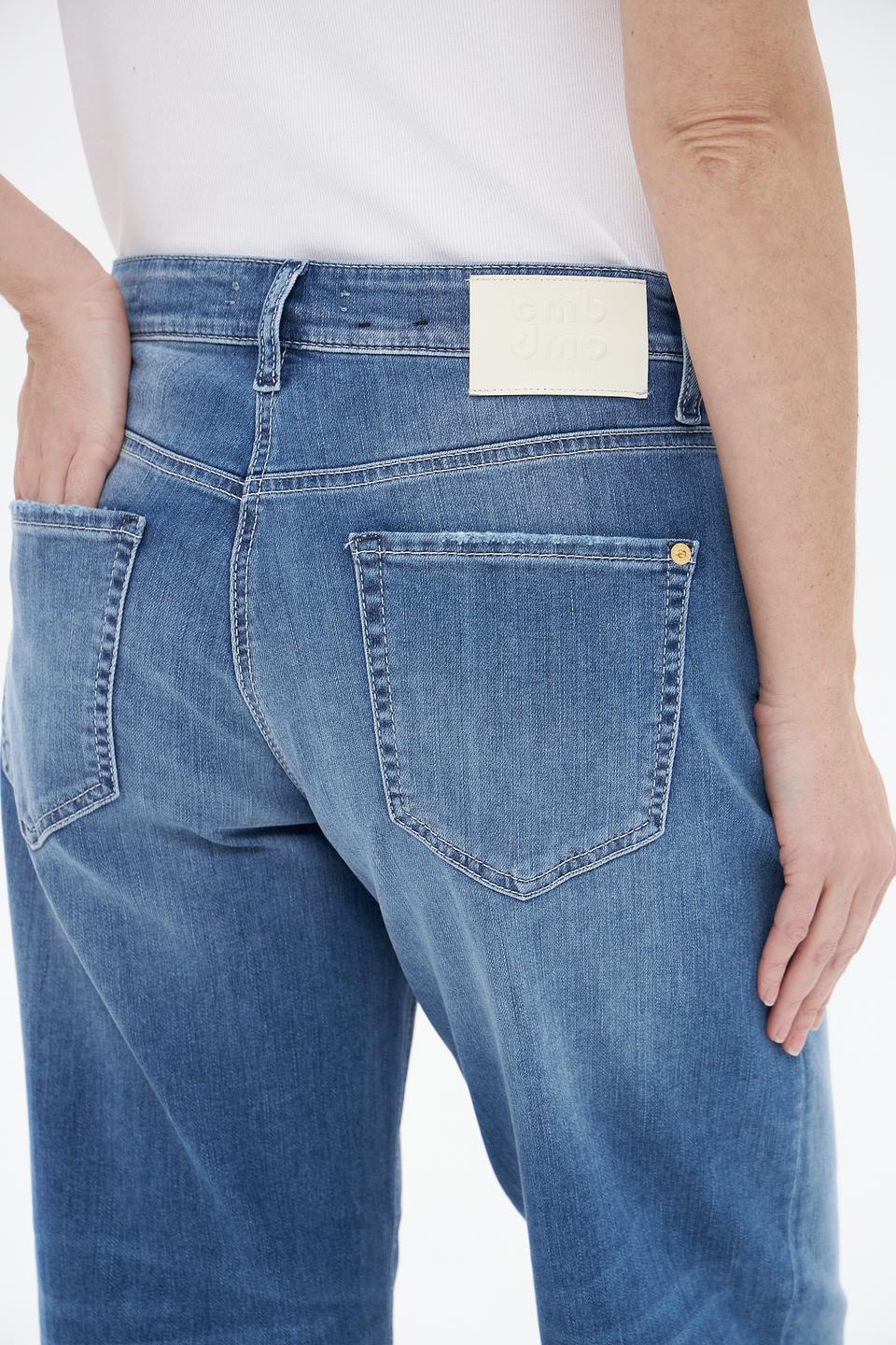 Джинсы Cambio широкие голубые