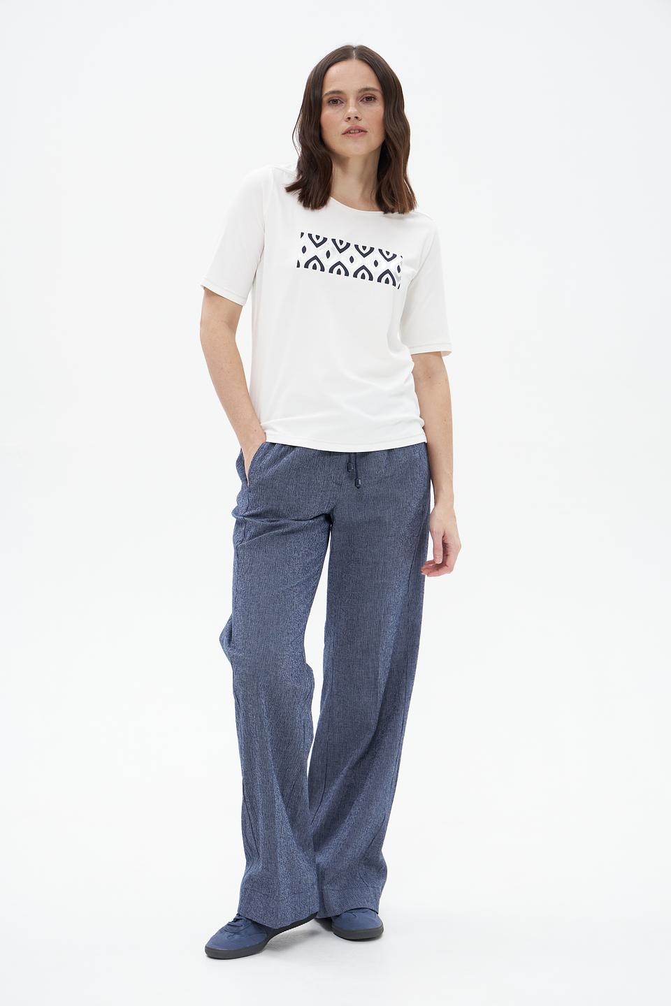 Футболка Frank Walder с принтом