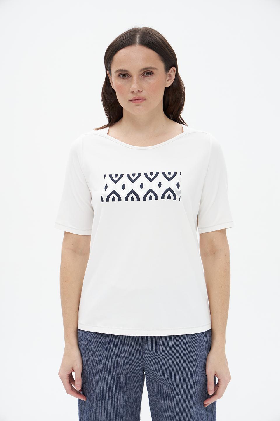 Футболка Frank Walder с принтом