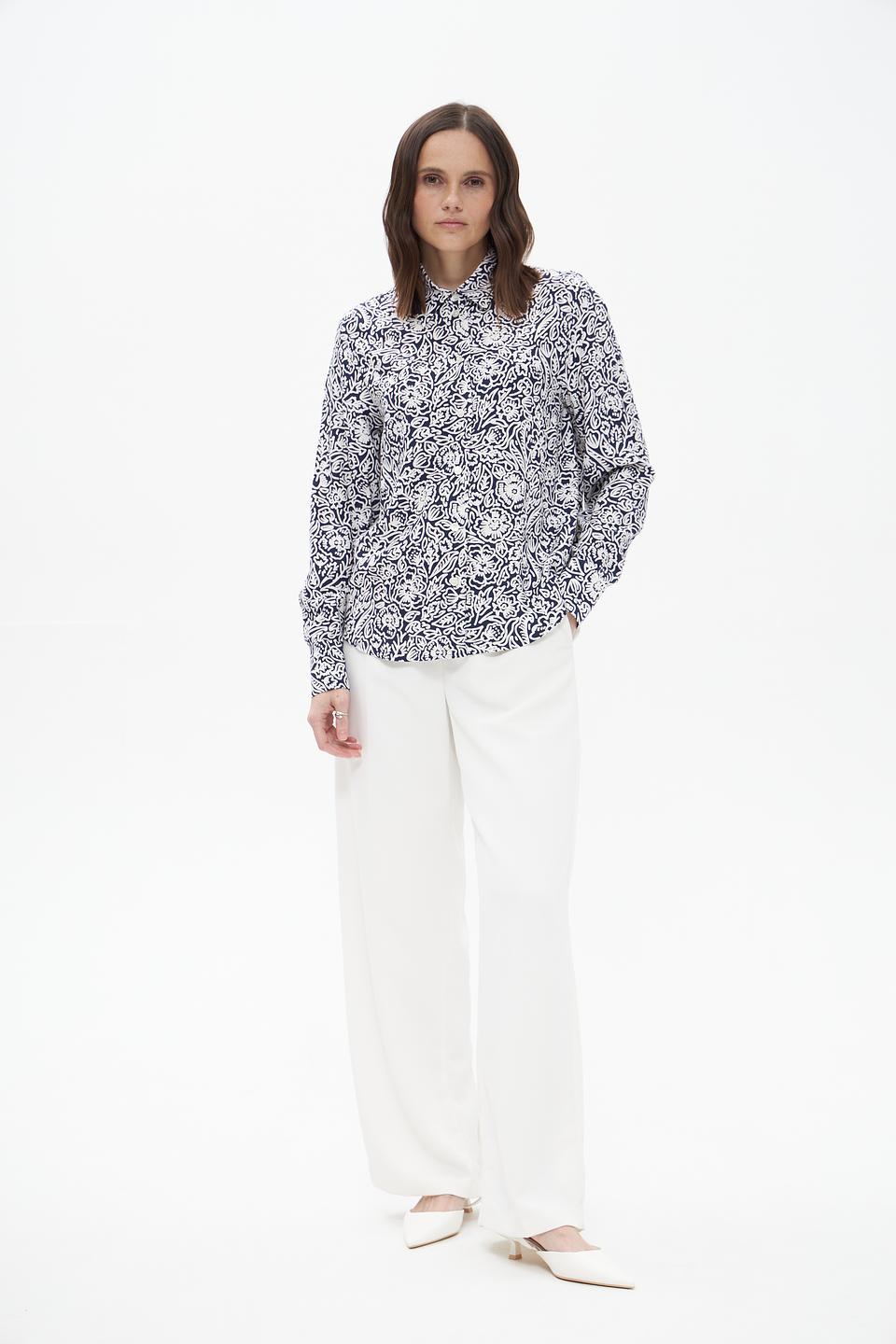 Блузка Seidensticker с принтом