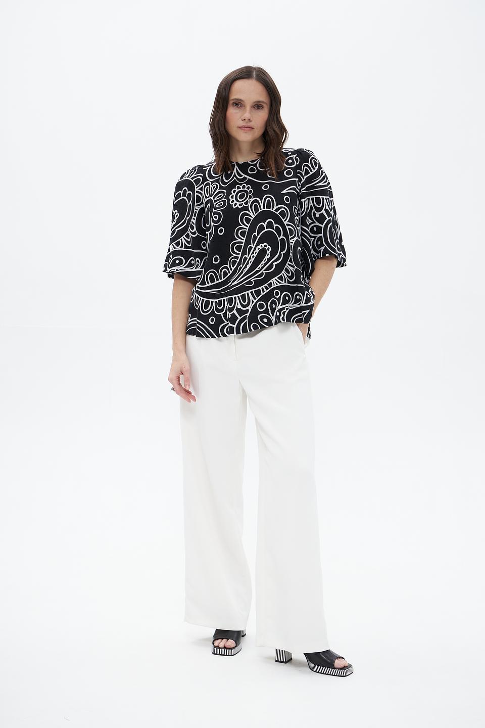 Блузка Seidensticker с принтом