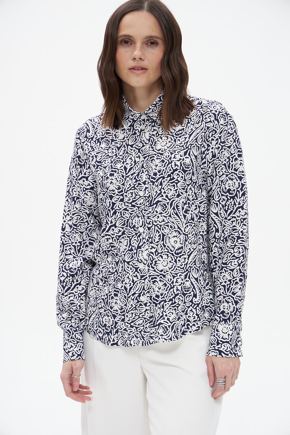 Блузка Seidensticker с принтом