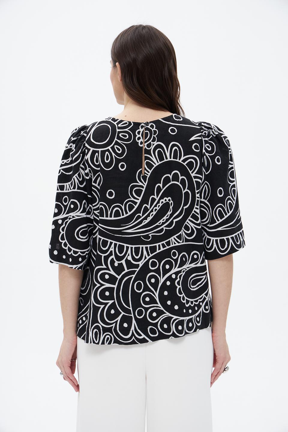 Блузка Seidensticker с принтом