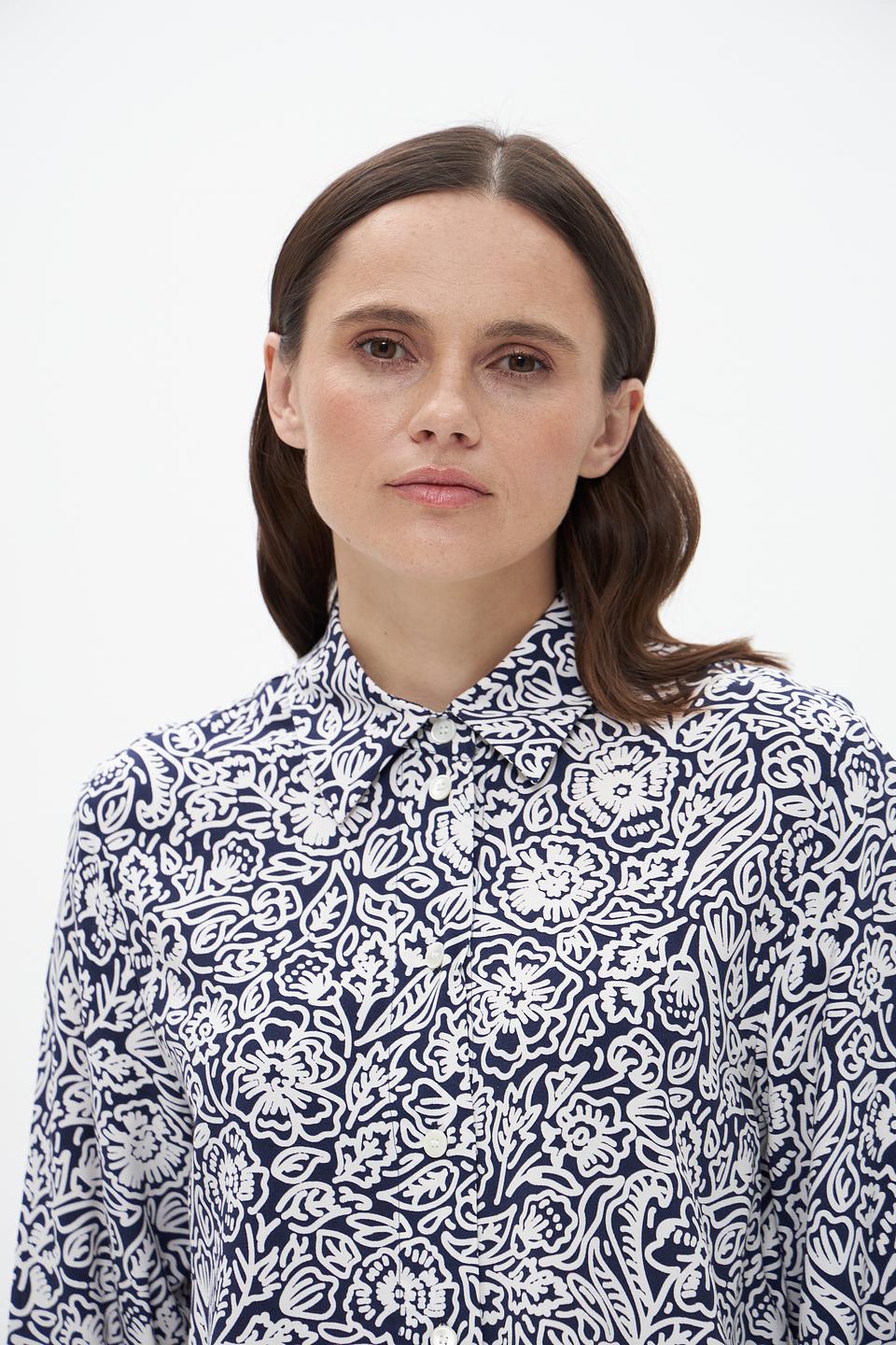 Блузка Seidensticker с принтом