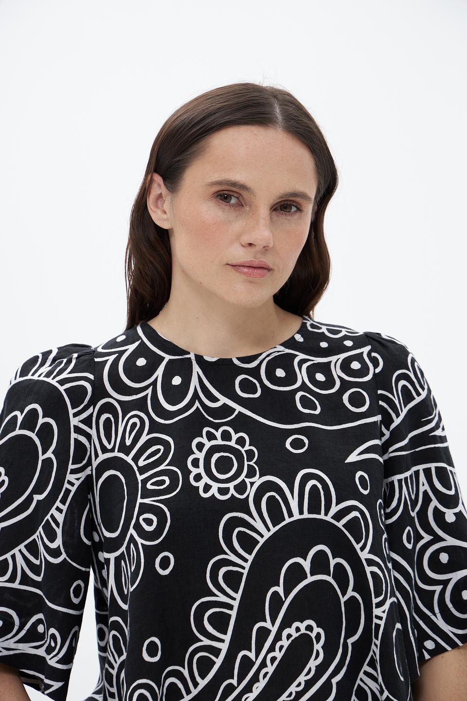 Блузка Seidensticker с принтом