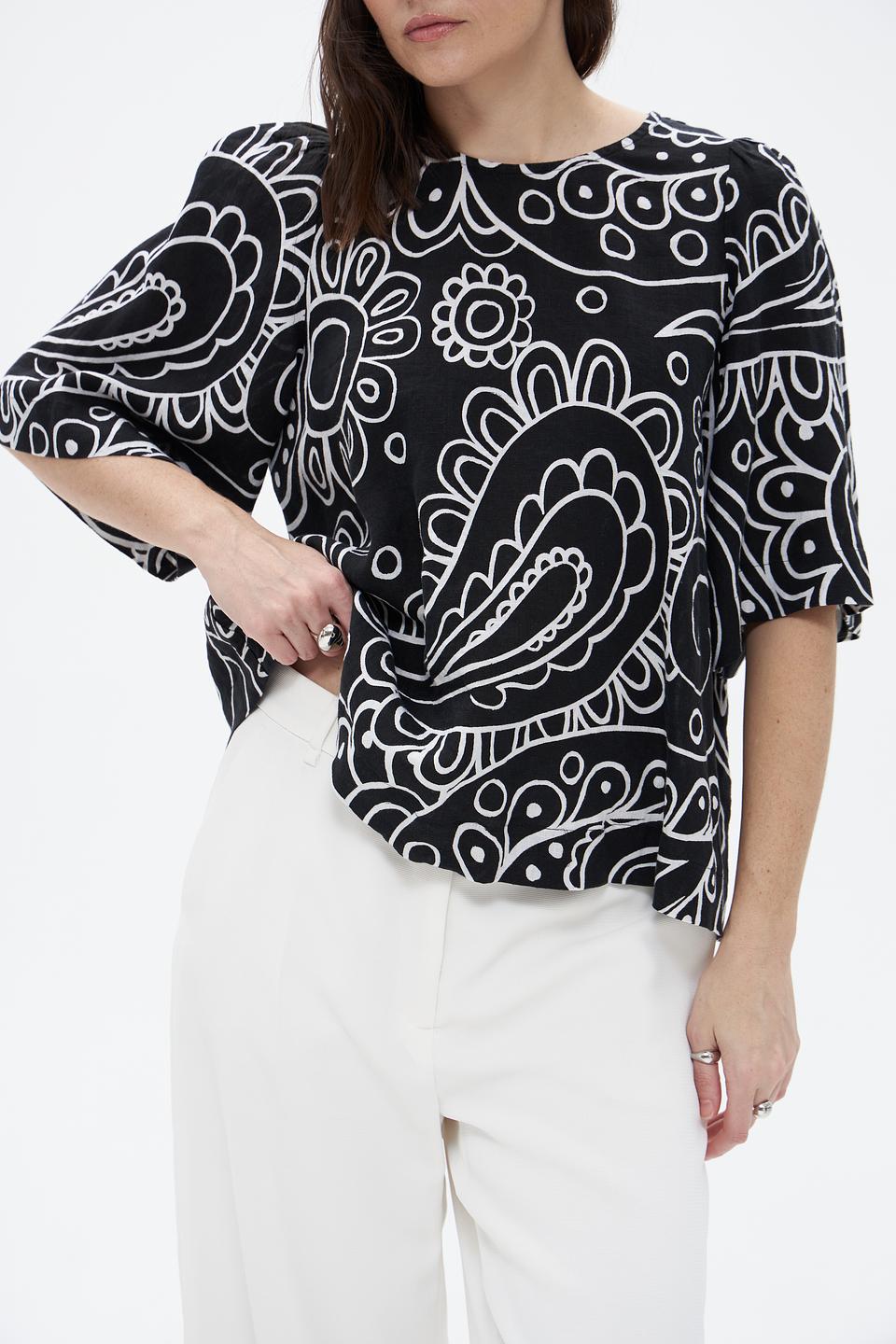 Блузка Seidensticker с принтом