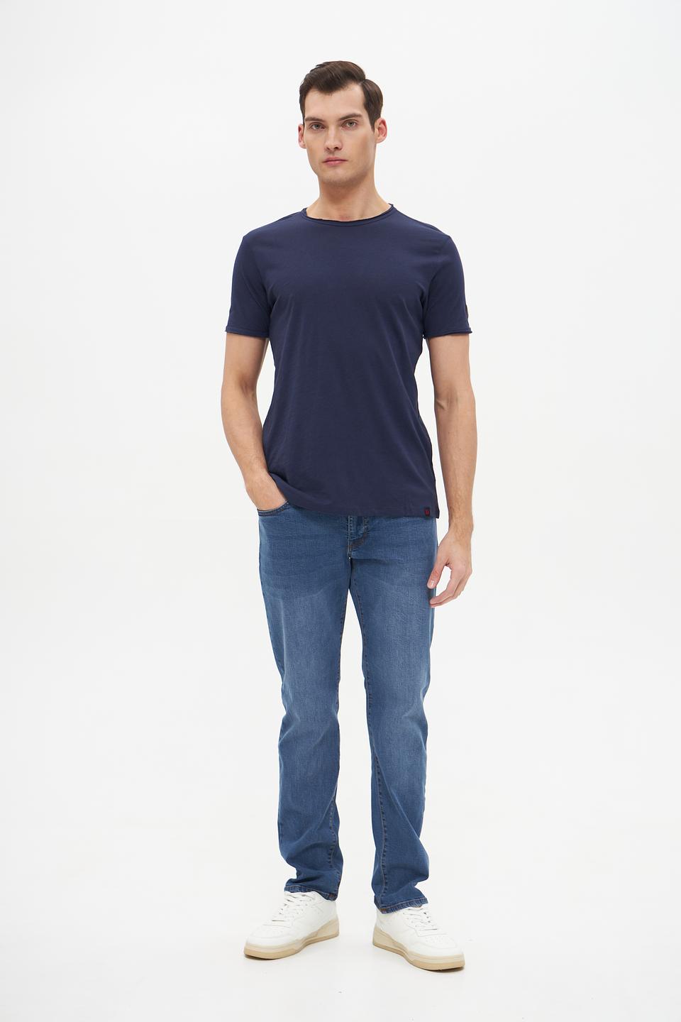 Футболка Time Zone мужская тёмно-синяя