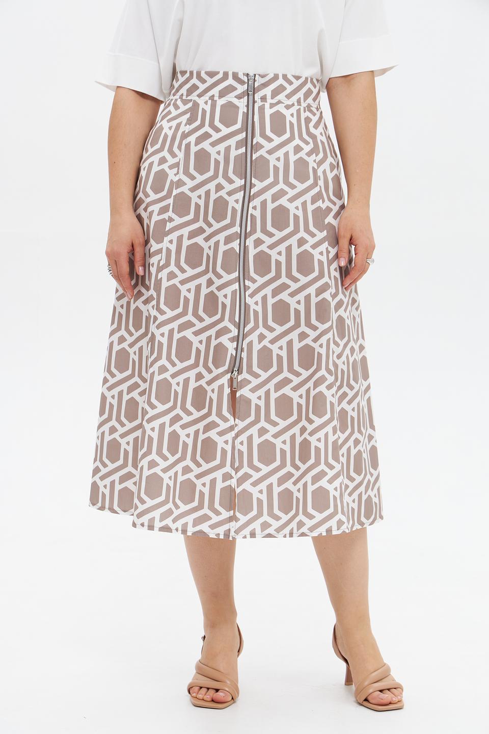 Юбка Tuzzi с геометрическим принтом