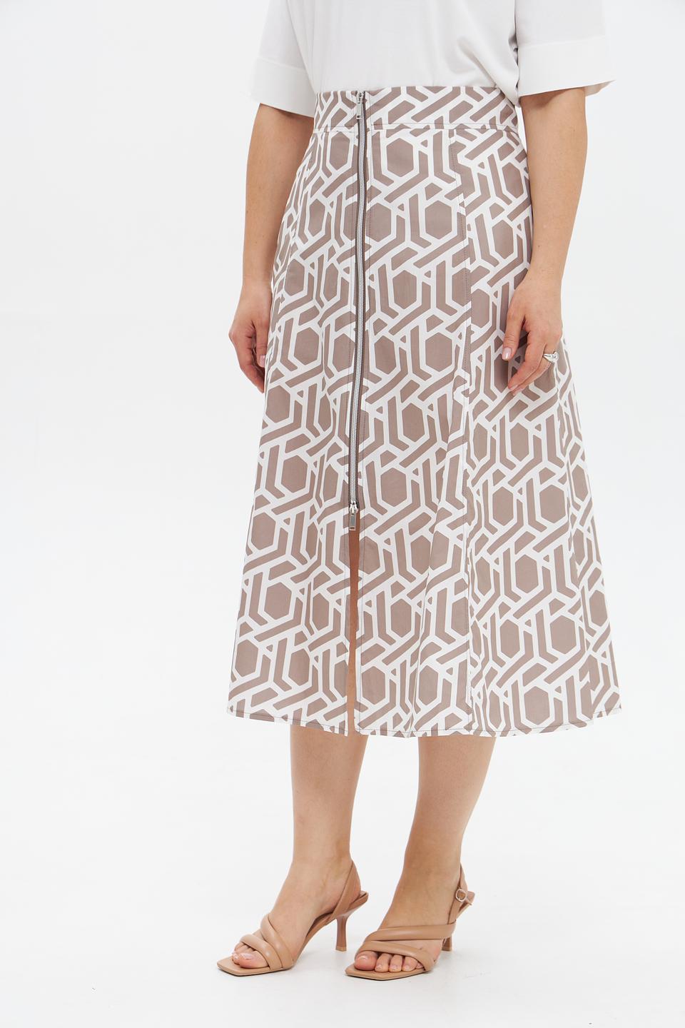 Юбка Tuzzi с геометрическим принтом
