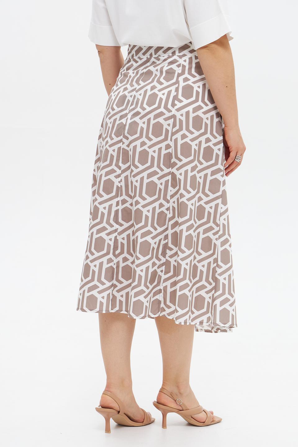 Юбка Tuzzi с геометрическим принтом