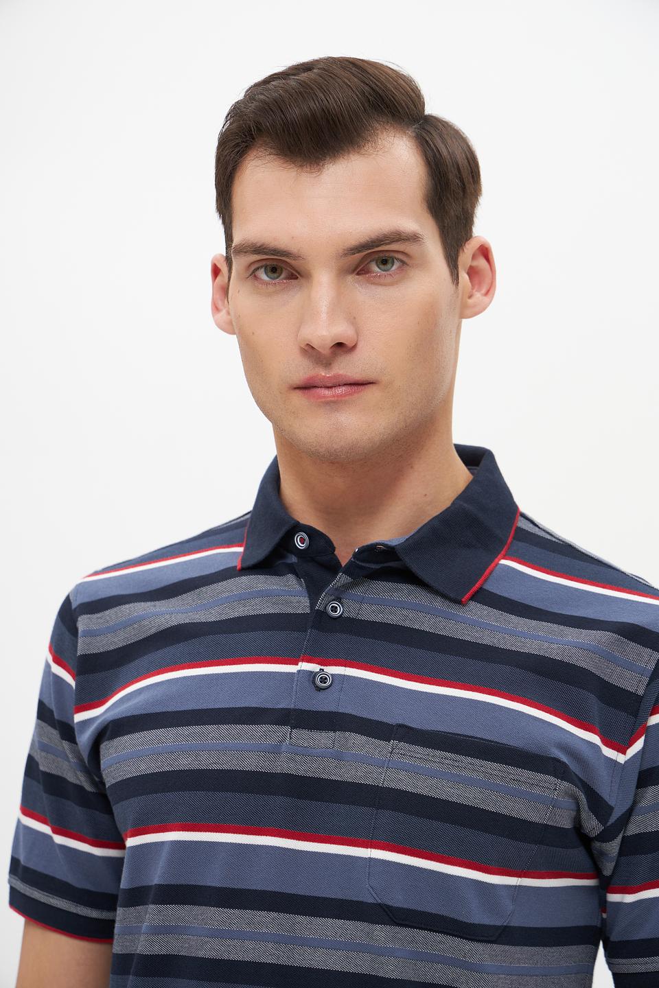 Поло Casa Moda в полоску