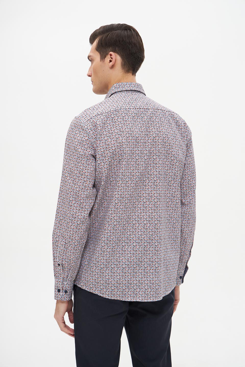 Рубашка Casa Moda с принтом