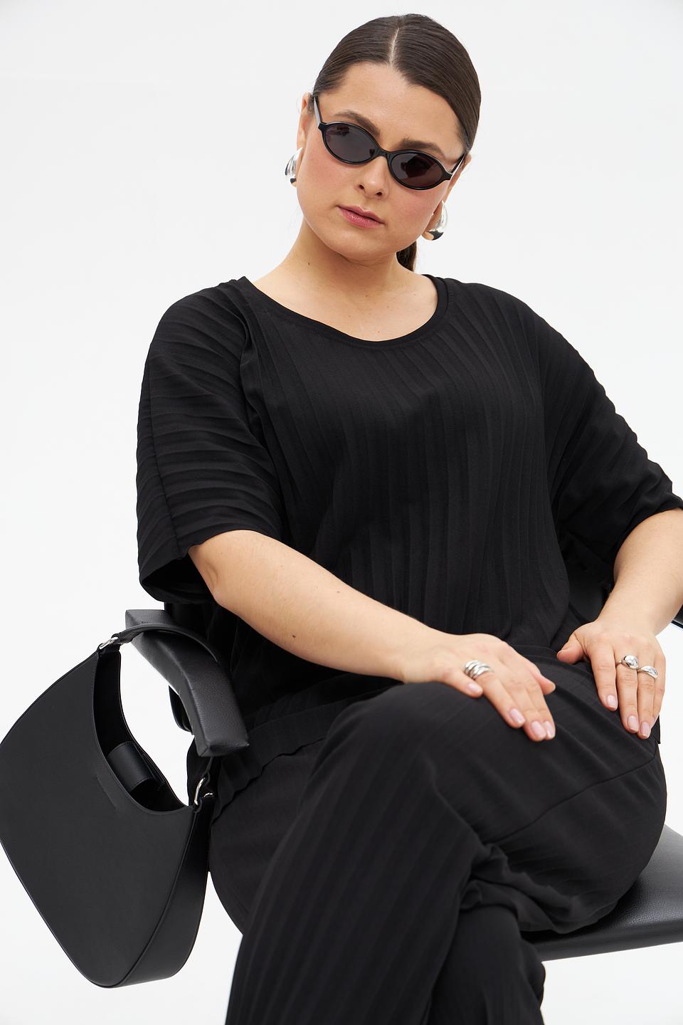 Блуза Frapp с текстурой