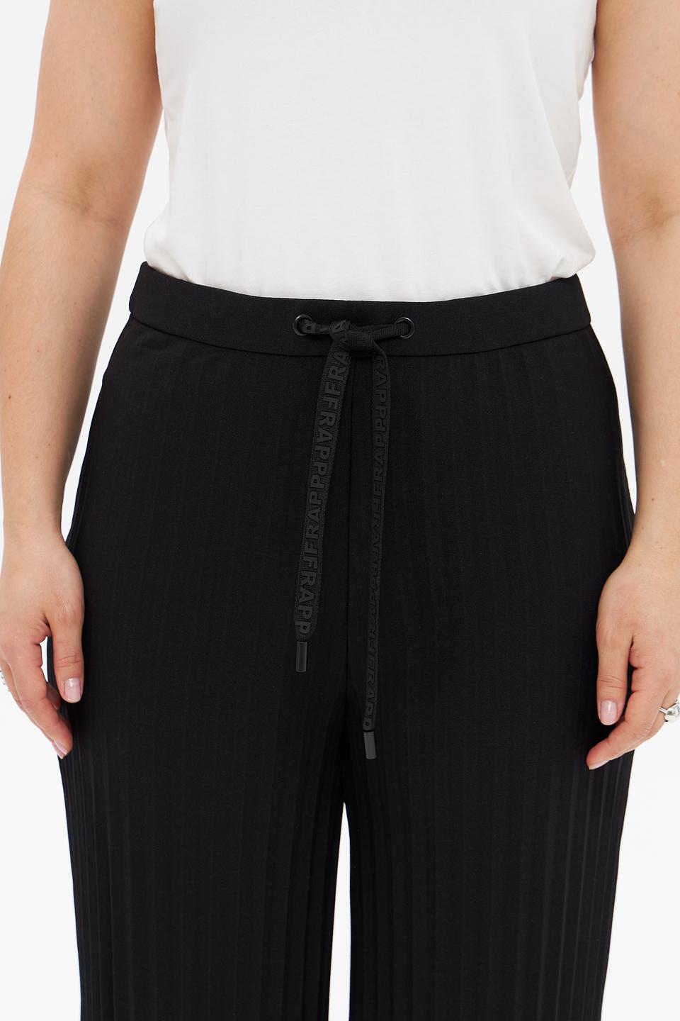 Брюки палаццо Frapp чёрные