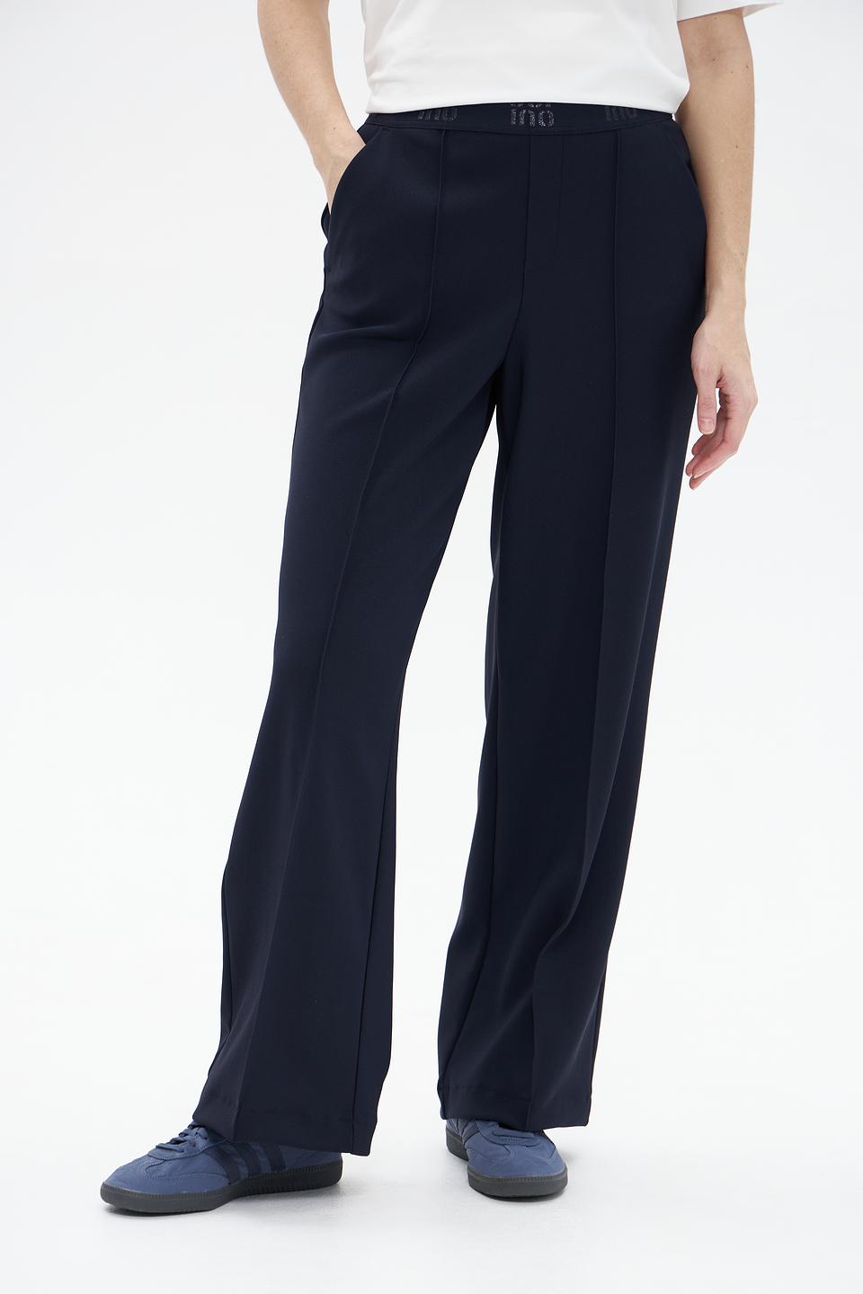 Брюки классические Oui тёмно-синие