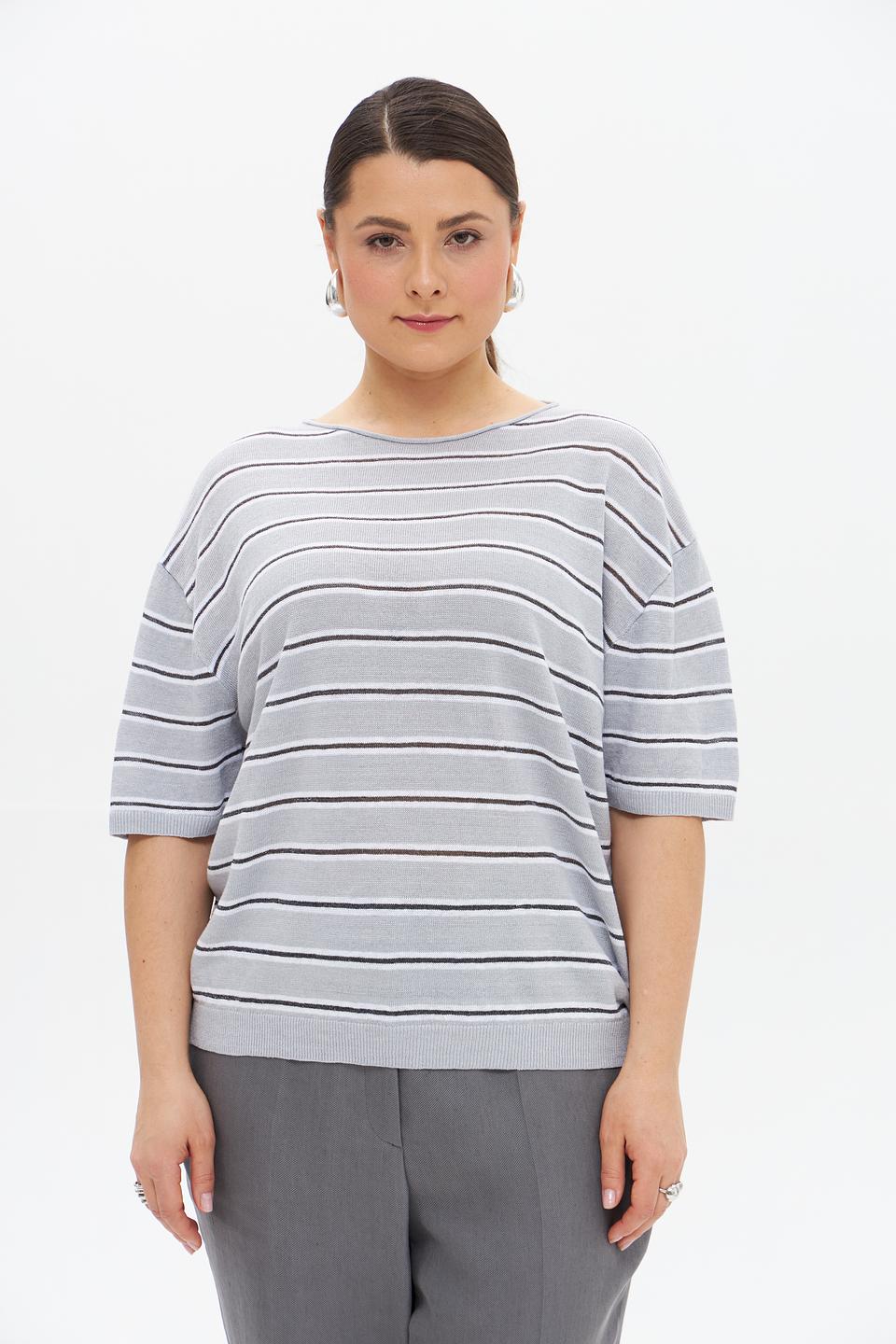 Пуловер Luisa Cerano в полоску