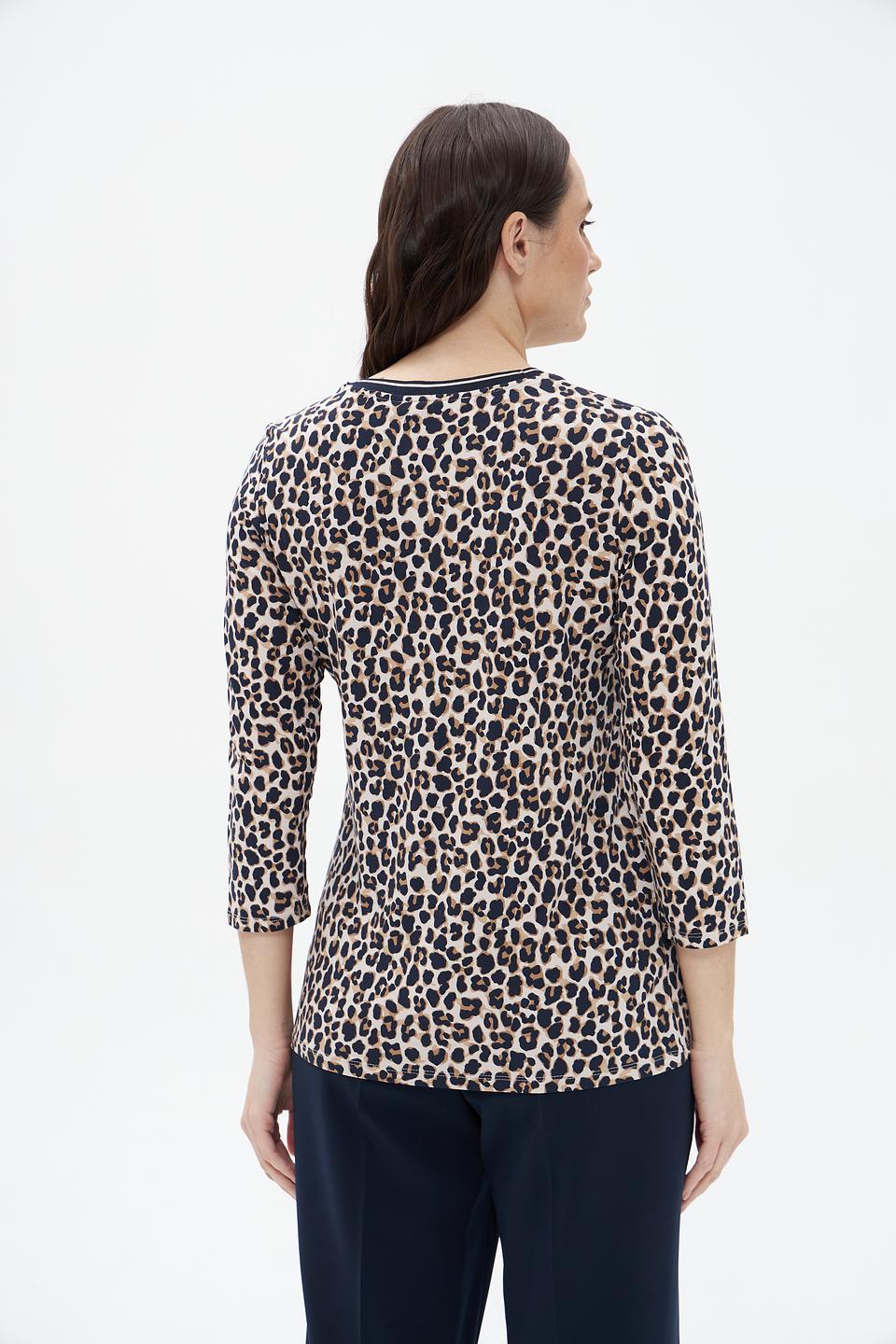 Блузка Betty Barclay с леопардовым принтом