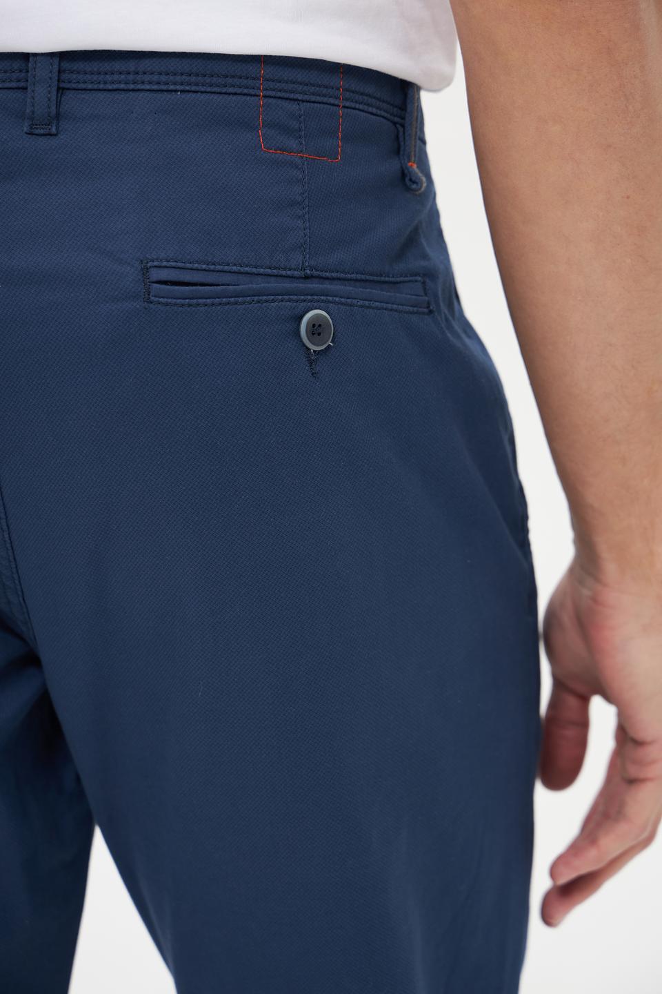 Брюки Hattric синие прямые