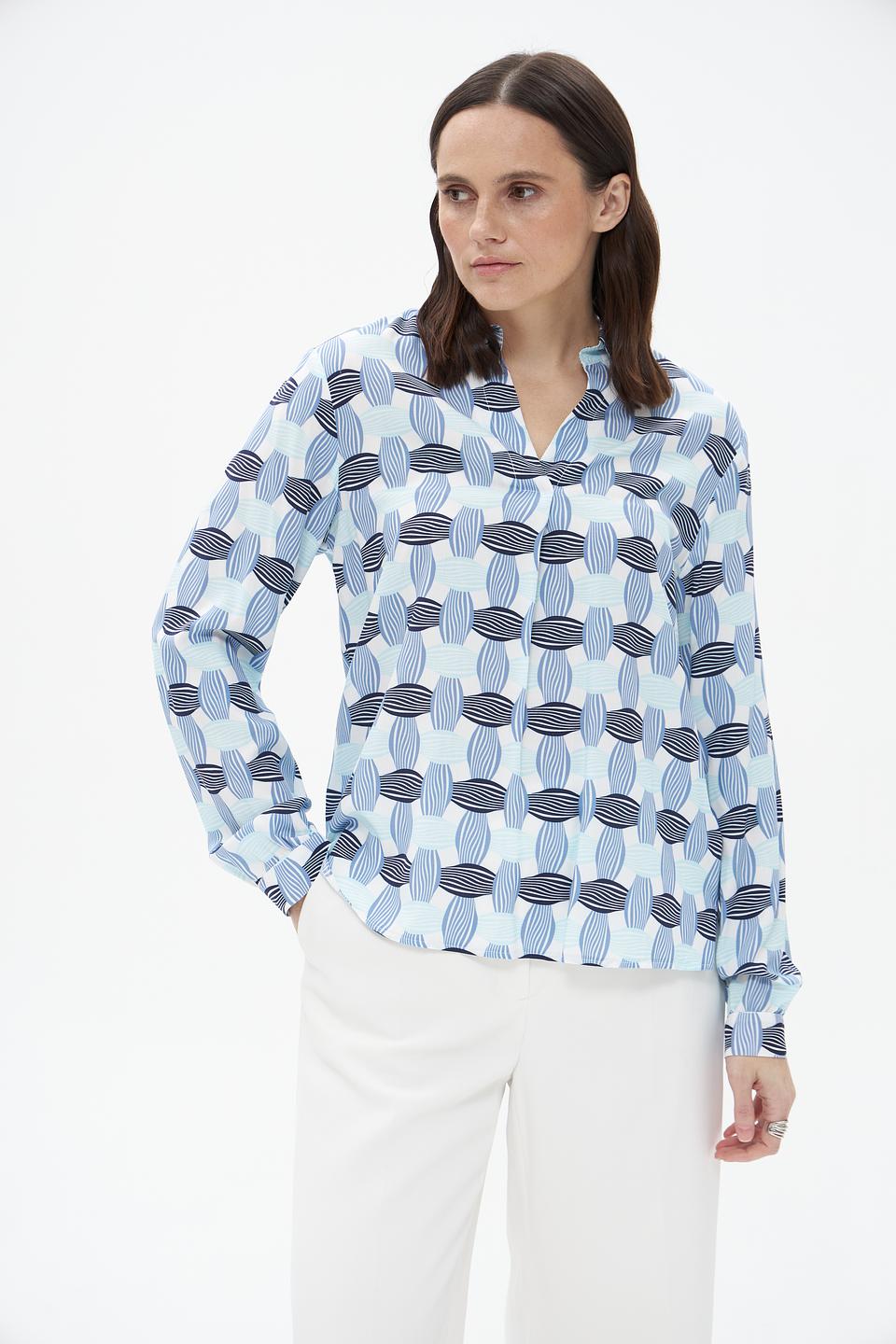 Блузка Bianca с принтом