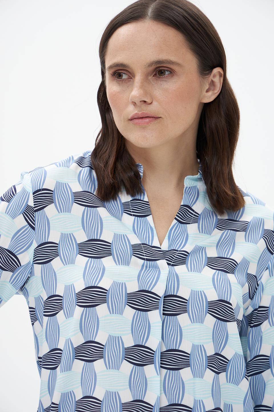 Блузка Bianca с принтом